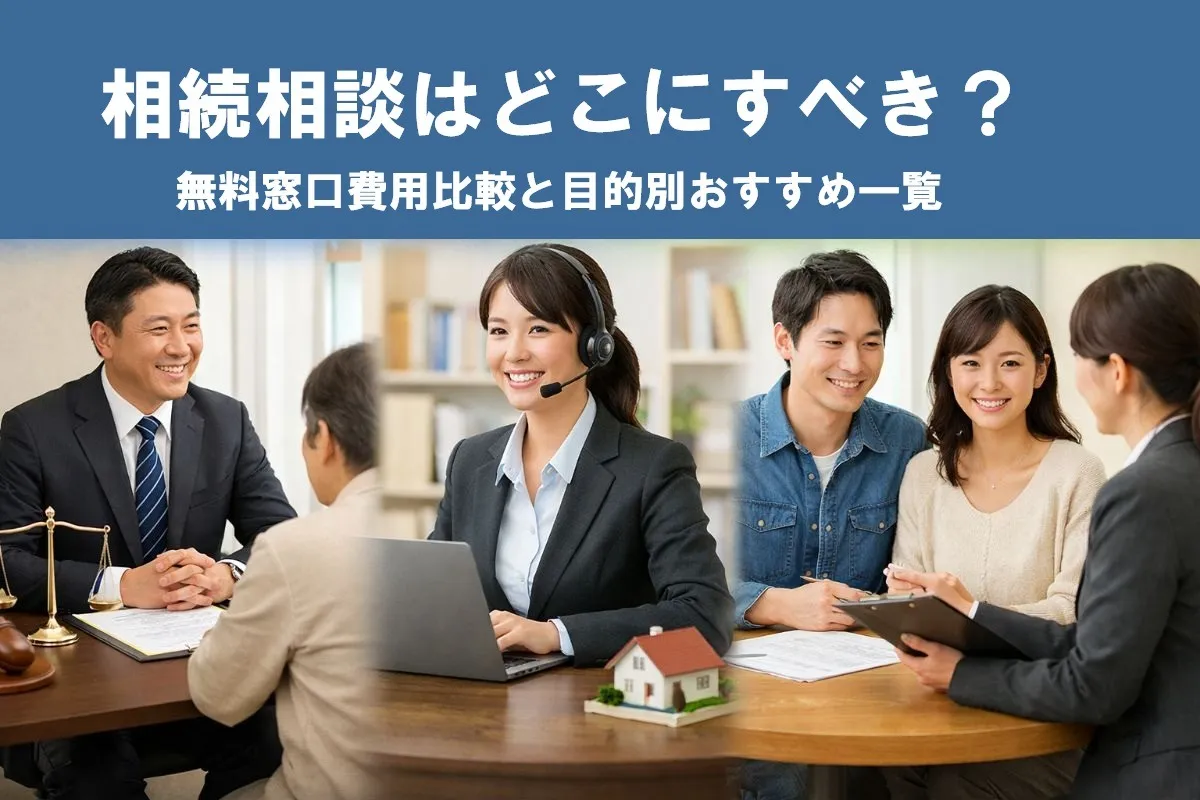 相続相談はどこにすべき？無料窓口費用比較と目的別おすすめ一覧