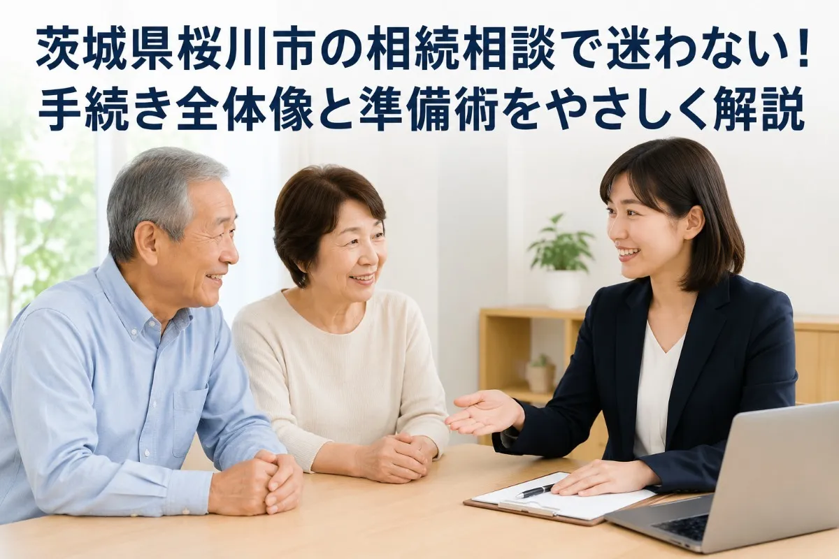 茨城県桜川市の相続相談で迷わない!手続き全体像と準備術をやさしく解説