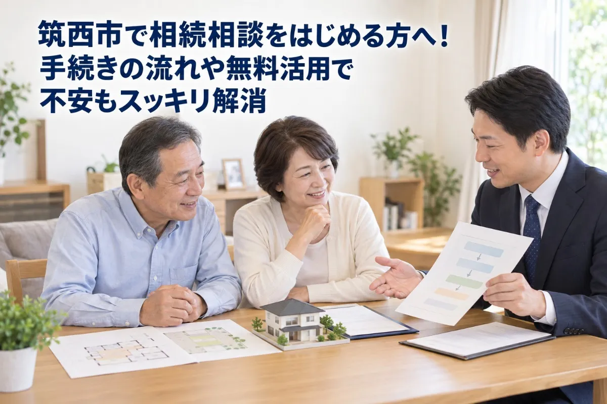筑西市で相続相談をはじめる方へ！手続きの流れや無料活用で不安もスッキリ解消